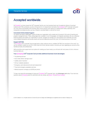 Corporate Card Newsletter