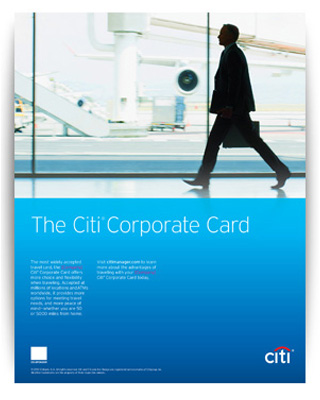 Corporate Card Poster