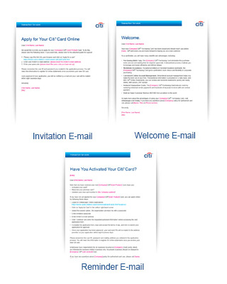 Purchasing Card Emails