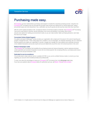 Purchasing Card Newsletter