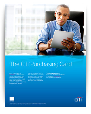Purchase Card Poster